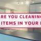 Cleaning Items You Use Everyday