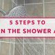 Shower Area Cleaning