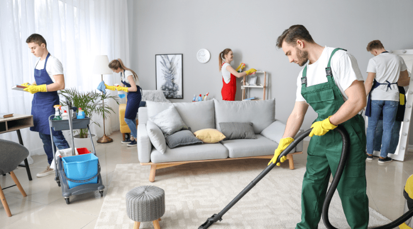 Cleaning A Home