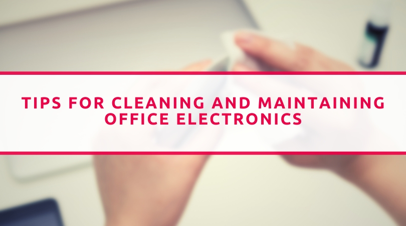 Cleaning Office Electronics